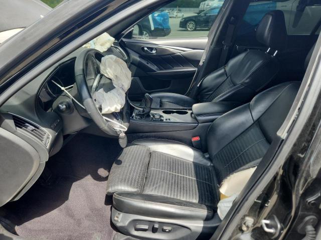 JN1EV7AR3JM438893 - 2018 INFINITI Q50 LUXE GRAY photo 7