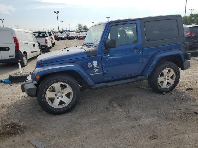 1J4AA5D17AL102116 - 2010 JEEP WRANGLER SAHARA BLUE photo 1