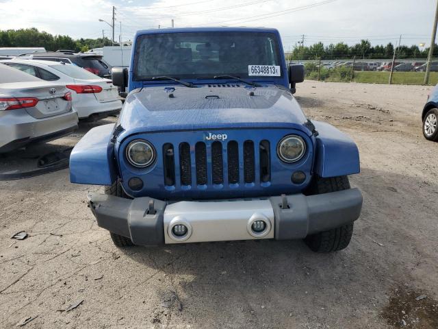 1J4AA5D17AL102116 - 2010 JEEP WRANGLER SAHARA BLUE photo 5