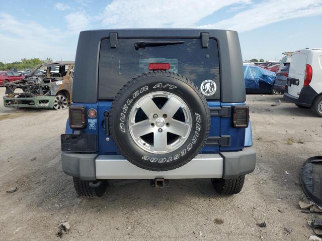 1J4AA5D17AL102116 - 2010 JEEP WRANGLER SAHARA BLUE photo 6