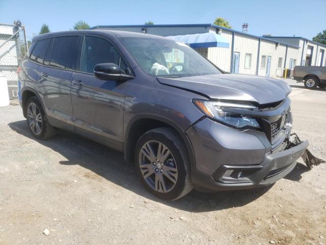 5FNYF8H50MB043809 - 2021 HONDA PASSPORT EXL Gris foto 4