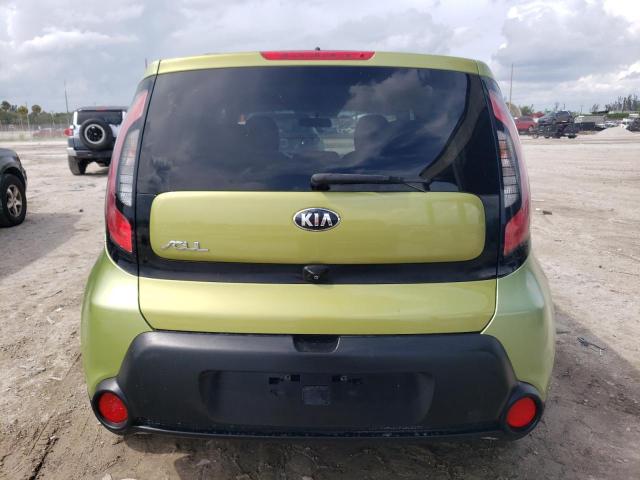 KNDJP3A51F7785320 - 2015 KIA SOUL + GREEN photo 6