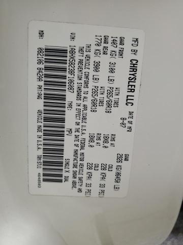 1A8HX58238F106087 - 2008 CHRYSLER ASPEN LIMITED 奶油色 照片 13