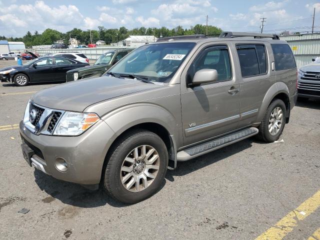 5N1BR18B28C600115 - 2008 NISSAN PATHFINDER LE SILVER photo 1