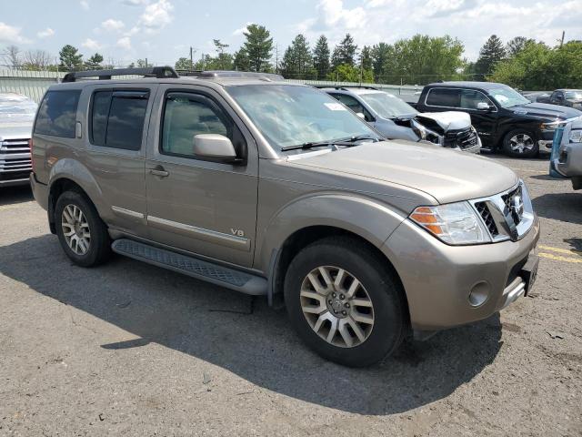 5N1BR18B28C600115 - 2008 NISSAN PATHFINDER LE SILVER photo 4