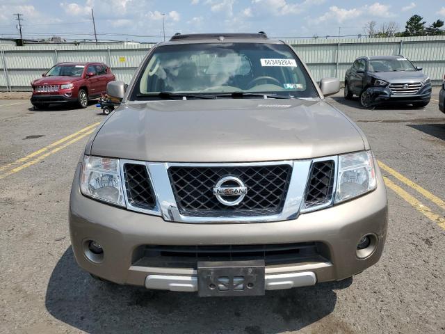 5N1BR18B28C600115 - 2008 NISSAN PATHFINDER LE SILVER photo 5
