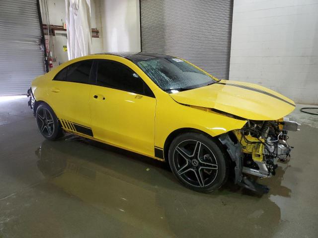 WDD5J4HB1LN071978 - 2020 MERCEDES-BENZ CLA 250 4MATIC YELLOW photo 4