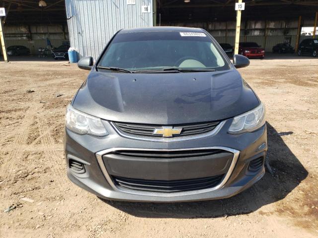 1G1JB5SH1H4110535 - 2017 CHEVROLET SONIC LS CHARCOAL photo 5