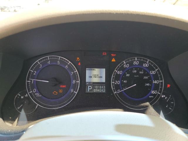 JN1AJ0HR4CM450027 - 2012 INFINITI EX35 BASE Սպիտակ լուսանկար 9