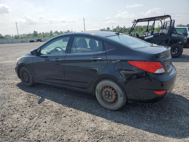 KMHCT4AE7CU109263 - 2012 HYUNDAI ACCENT GLS 黑色 照片 2