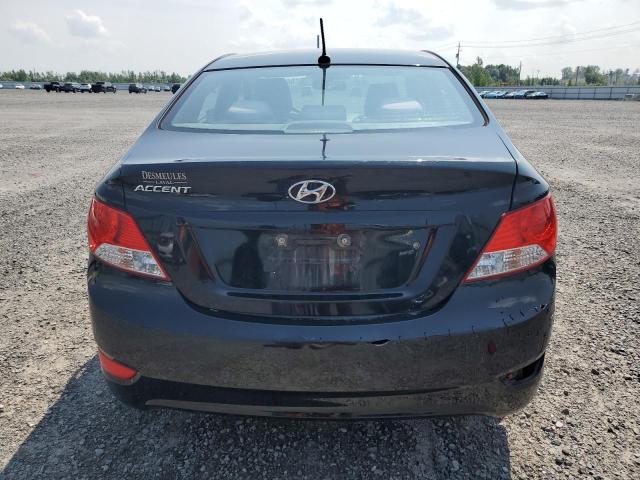 KMHCT4AE7CU109263 - 2012 HYUNDAI ACCENT GLS 黑色 照片 6