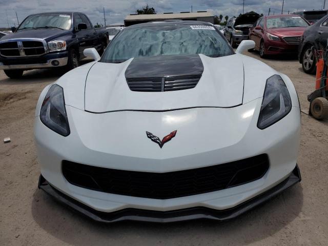 1G1YP2D6XK5604159 - 2019 CHEVROLET CORVETTE Z06 1LZ WHITE photo 5