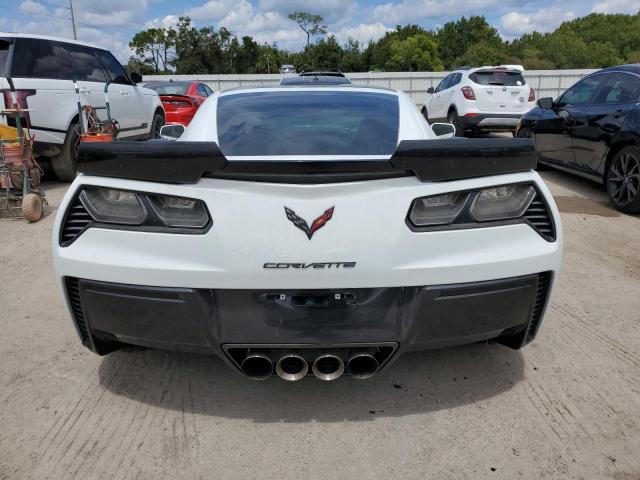 1G1YP2D6XK5604159 - 2019 CHEVROLET CORVETTE Z06 1LZ WHITE photo 6