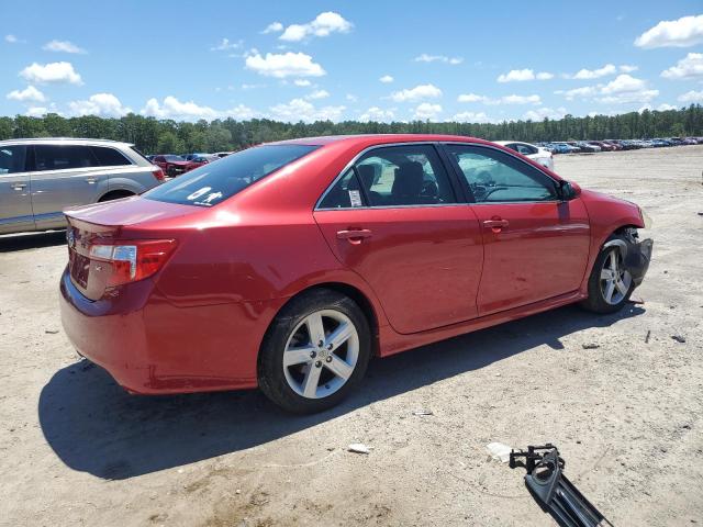 4T1BF1FK9DU683669 - 2013 TOYOTA CAMRY L RED photo 3