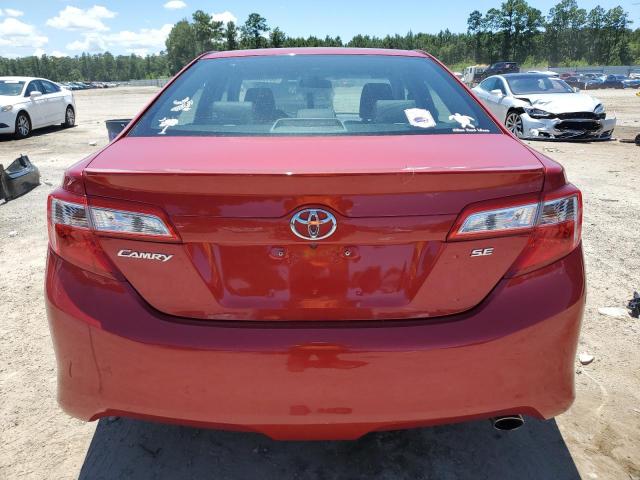 4T1BF1FK9DU683669 - 2013 TOYOTA CAMRY L RED photo 6