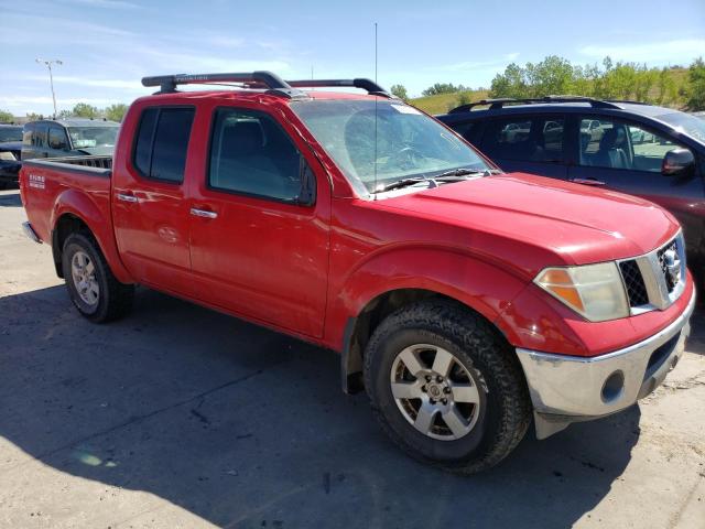 1N6AD07W17C441189 - 2007 NISSAN FRONTIER CREW CAB LE RED photo 4