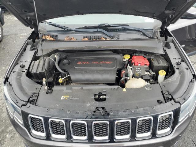 3C4NJDBB5KT742294 - 2019 JEEP COMPASS LATITUDE Сұр фото 12