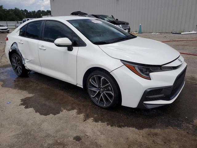 JTDS4MCE2N3500842 - 2022 TOYOTA COROLLA SE WHITE photo 4