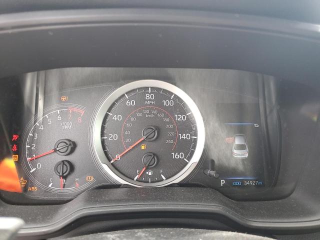 JTDS4MCE2N3500842 - 2022 TOYOTA COROLLA SE WHITE photo 9