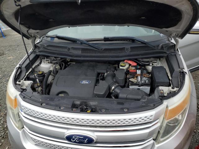 1FMHK7F82BGA33090 - 2011 FORD EXPLORER LIMITED SILVER photo 12