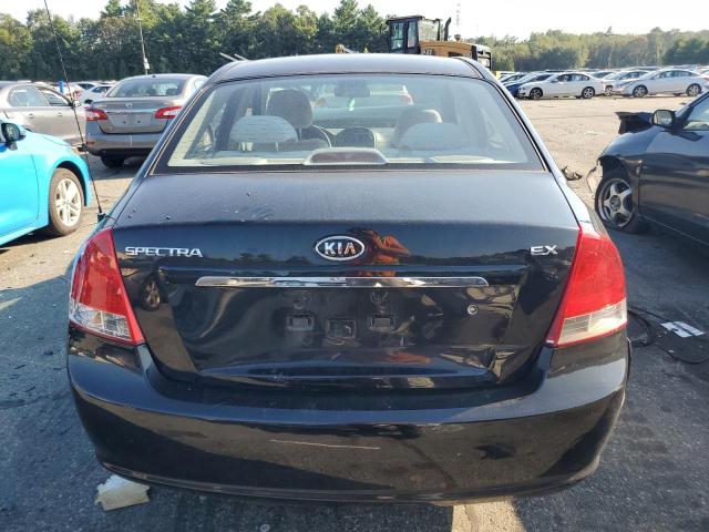 KNAFE122285580038 - 2008 KIA SPECTRA EX BLACK photo 6