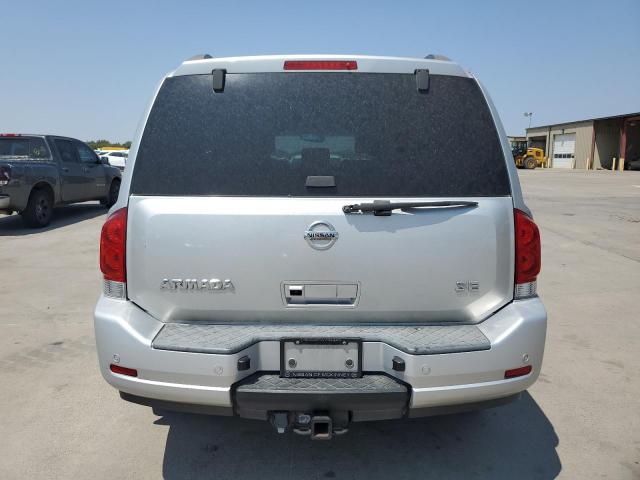 5N1AA08D28N610677 - 2008 NISSAN ARMADA SE SILVER photo 6