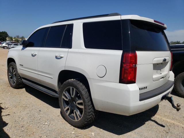 1GNSKCKC7JR126470 - 2018 CHEVROLET TAHOE K1500 PREMIER WHITE photo 2