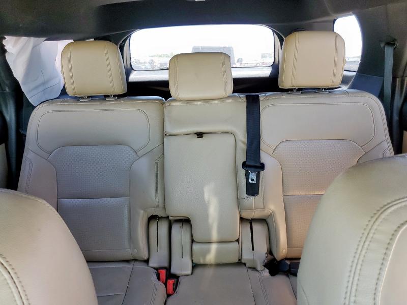 1FM5K7F86GGA56110 - 2016 FORD EXPLORER LIMITED WHITE photo 10