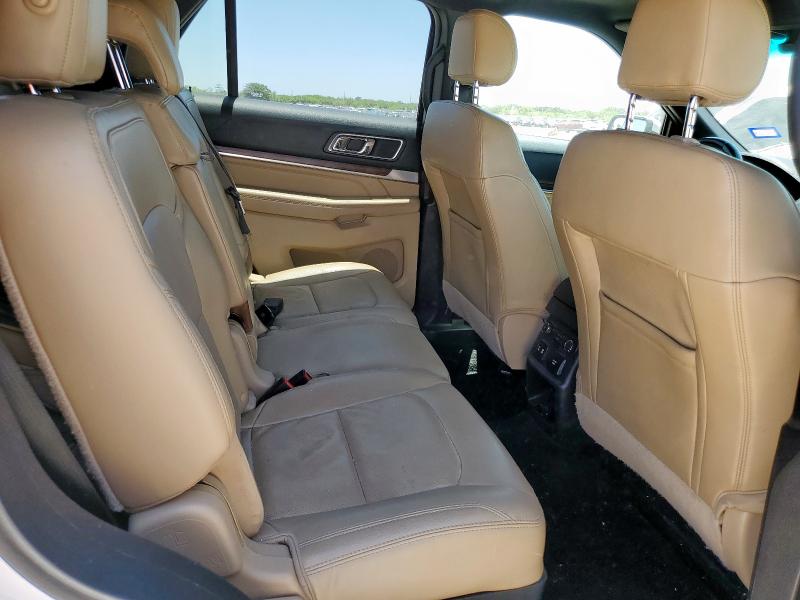 1FM5K7F86GGA56110 - 2016 FORD EXPLORER LIMITED WHITE photo 11