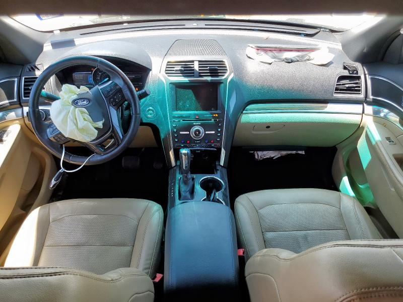 1FM5K7F86GGA56110 - 2016 FORD EXPLORER LIMITED WHITE photo 8