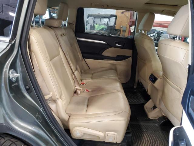 5TDJKRFH1ES064472 - 2014 TOYOTA HIGHLANDER XLE GREEN photo 11
