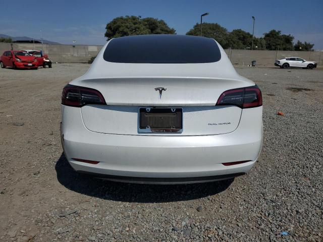 5YJ3E1EB0NF196996 - 2022 TESLA MODEL 3 WHITE photo 6