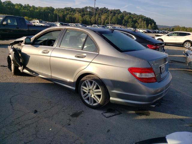 WDDGF81X28F085011 - 2008 MERCEDES-BENZ C 300 4MATIC SILVER photo 2