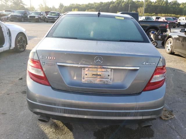 WDDGF81X28F085011 - 2008 MERCEDES-BENZ C 300 4MATIC SILVER photo 6