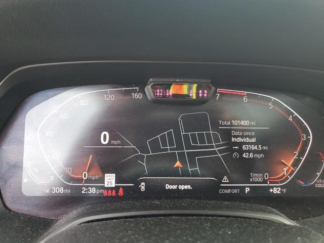 5UXCX4C55KLS37381 - 2019 BMW X7 XDRIVE50I BLACK photo 9