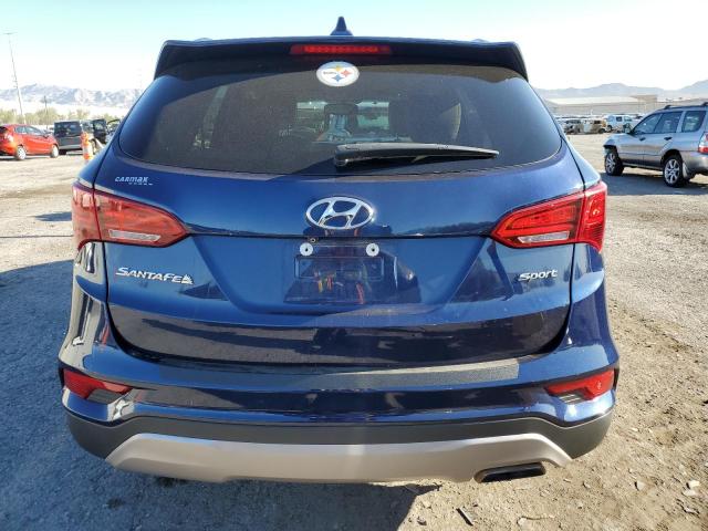5XYZU3LBXHG454868 - 2017 HYUNDAI SANTA FE SPORT BLUE photo 6