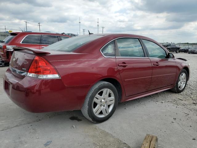 2G1WB5EK5B1255108 - 2011 CHEVROLET IMPALA LT RED photo 3