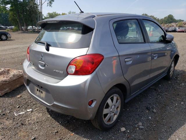 ML32A4HJ9FH037233 - 2015 MITSUBISHI MIRAGE ES GRAY photo 3