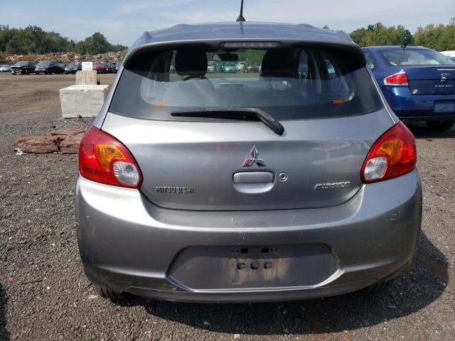 ML32A4HJ9FH037233 - 2015 MITSUBISHI MIRAGE ES GRAY photo 6