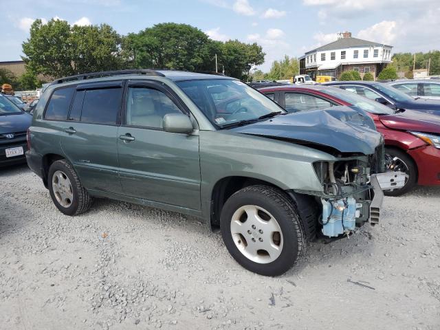 JTEEP21A570195619 - 2007 TOYOTA HIGHLANDER SPORT GREEN photo 4