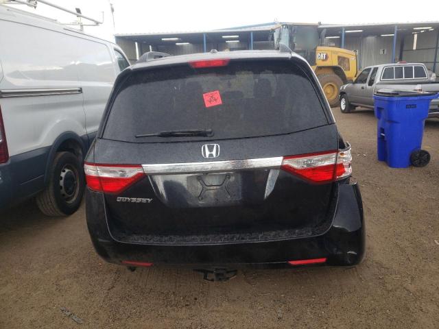 5FNRL5H60CB032960 - 2012 HONDA ODYSSEY EXL BLACK photo 6