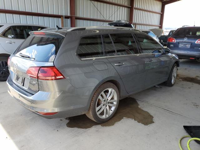 3VWCA7AU6FM500414 - 2015 VOLKSWAGEN GOLF SPORT TDI S GRAY photo 3