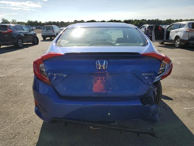 2HGFC2F88LH522659 - 2020 HONDA CIVIC SPORT BLUE photo 6