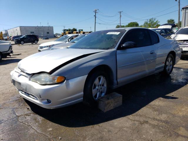 2G1WX12K039281066 - 2003 CHEVROLET MONTE CARL SS SILVER photo 1