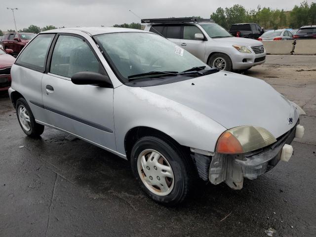 2C1MR2224X6706761 - 1999 CHEVROLET METRO LSI SILVER photo 4