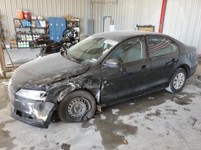 3VW2K7AJ9DM222345 - 2013 VOLKSWAGEN JETTA BASE 黑色 照片 1