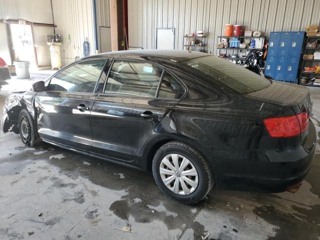 3VW2K7AJ9DM222345 - 2013 VOLKSWAGEN JETTA BASE 黑色 照片 2