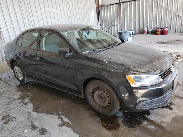 3VW2K7AJ9DM222345 - 2013 VOLKSWAGEN JETTA BASE 黑色 照片 4