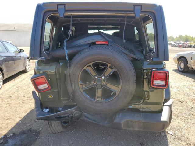 1C4HJXDN3PW619584 - 2023 JEEP WRANGLER SPORT GREEN photo 6