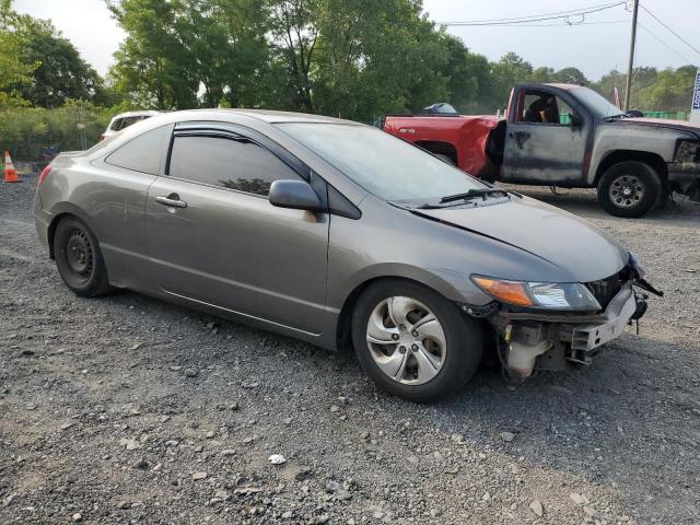 2HGFG12808H549303 - 2008 HONDA CIVIC EX GRAY photo 4